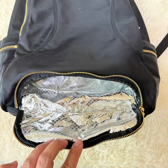 Buffbunny Game Changer backpack featuring gold hardware main image 4